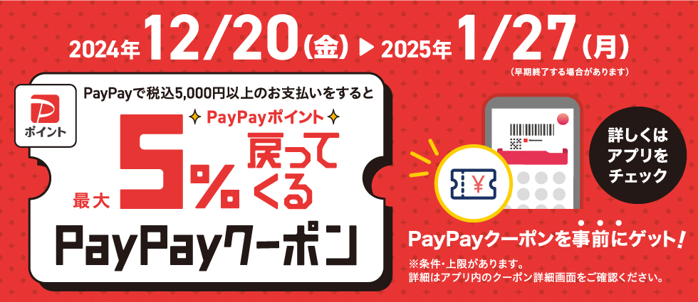 リブマックスリゾートで使える PayPayクーポン