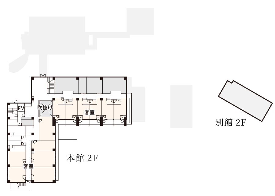 本館・別館2F